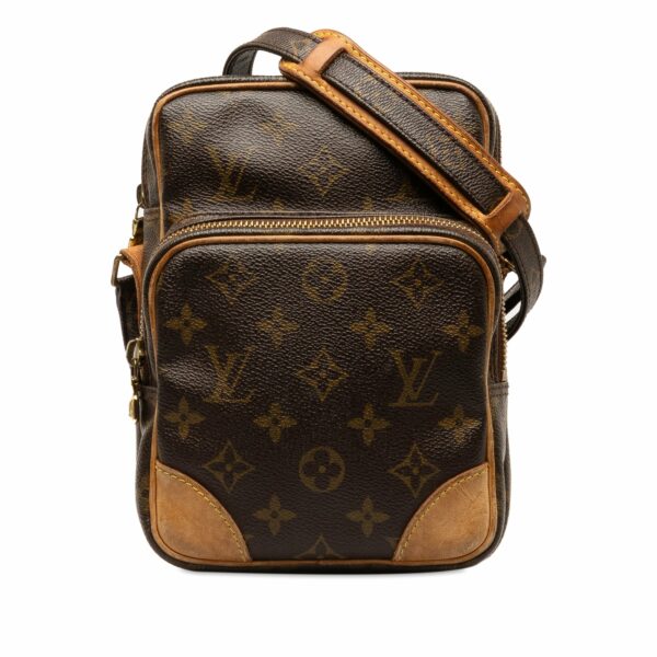 Brown LV Monogram Amazone Crossbody Bag