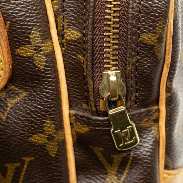 Brown LV Monogram Amazone Crossbody Bag - Image 9