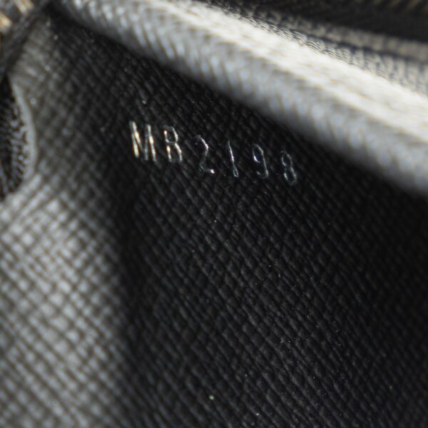 Black LV Monogram Eclipse Zippy Wallet - Image 8