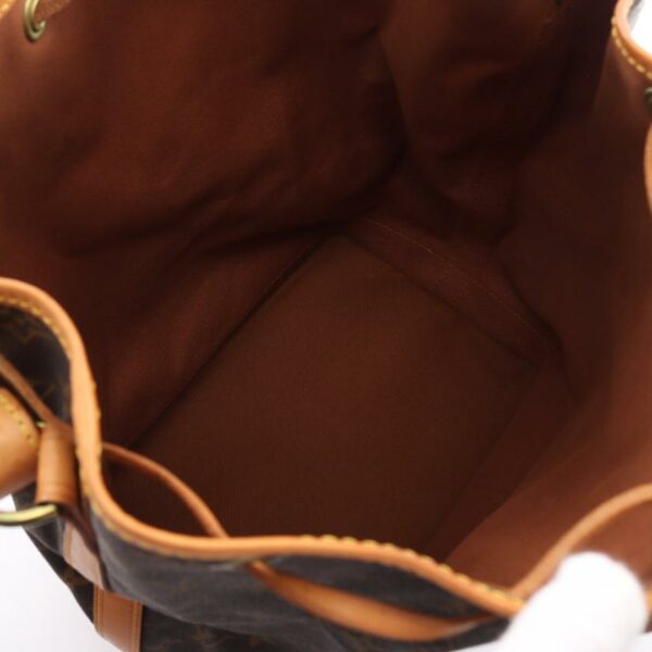 LV Noe Monogram Shoulder Bag PVC Leather Brown - Image 3