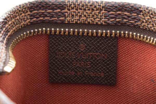 LV Brown Damier Ebene Pochette Handbag - Image 5