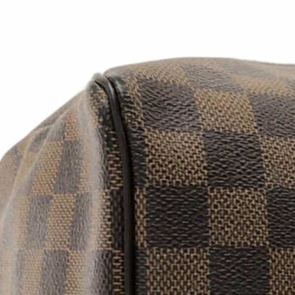 Brown LV Damier Ebene Speedy 25 Boston Bag - Image 13