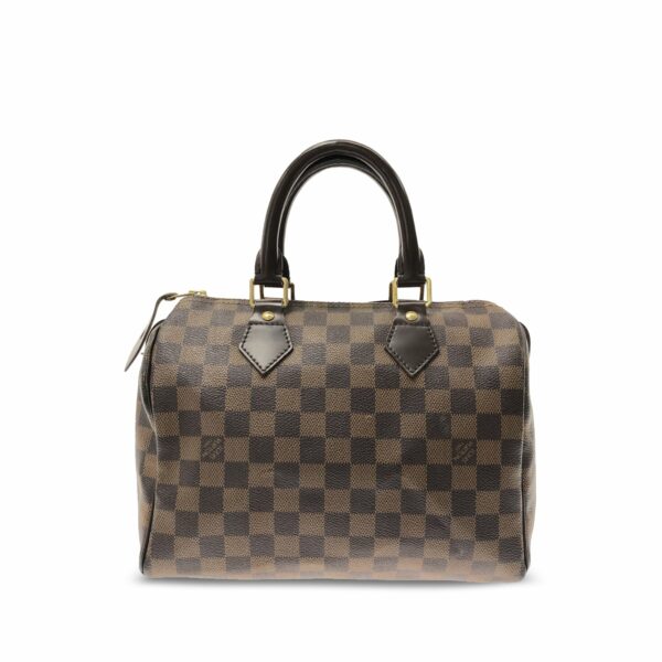 Brown LV Damier Ebene Speedy 25 Boston Bag - Image 3