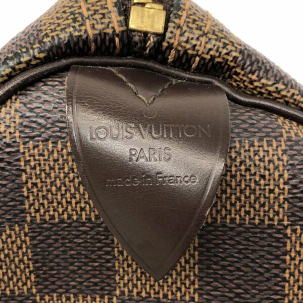 Brown LV Damier Ebene Speedy 25 Boston Bag - Image 6