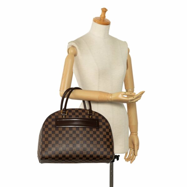 Brown LV Damier Ebene Nolita Travel Bag - Image 10