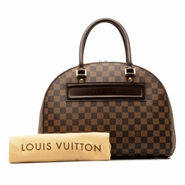 Brown LV Damier Ebene Nolita Travel Bag - Image 11