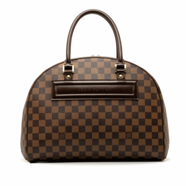 Brown LV Damier Ebene Nolita Travel Bag - Image 3