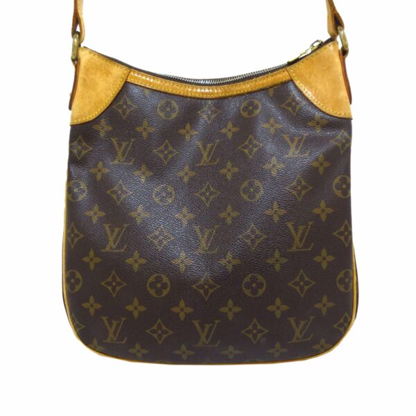 Brown LV Monogram Odeon PM Bag - Image 9