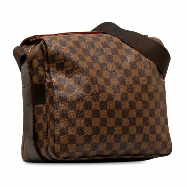 Brown LV Damier Ebene Naviglio Crossbody Bag - Image 2