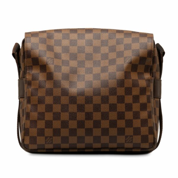 Brown LV Damier Ebene Naviglio Crossbody Bag - Image 3