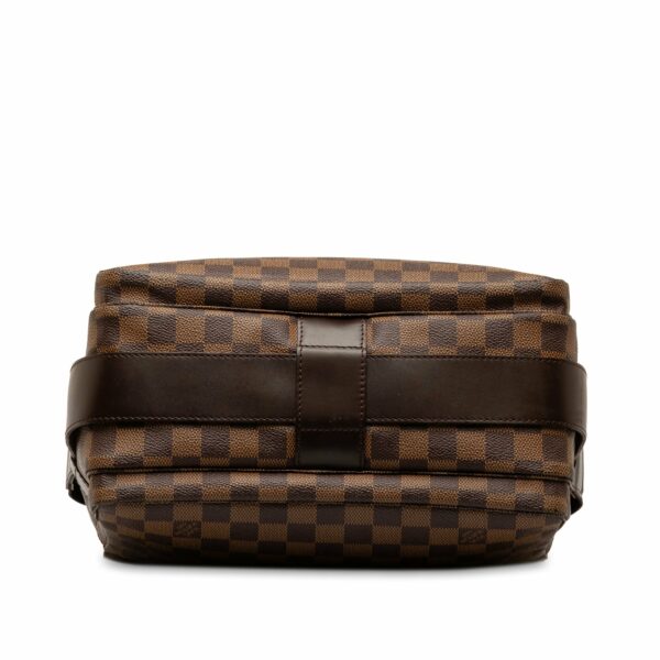 Brown LV Damier Ebene Naviglio Crossbody Bag - Image 4