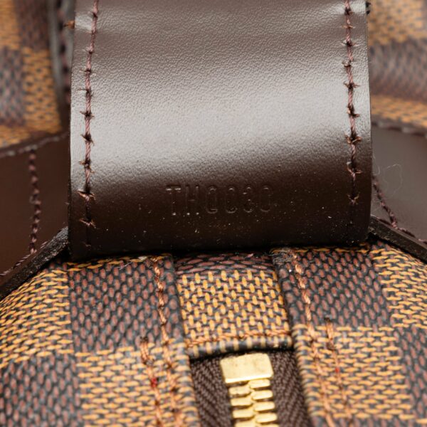 Brown LV Damier Ebene Naviglio Crossbody Bag - Image 7