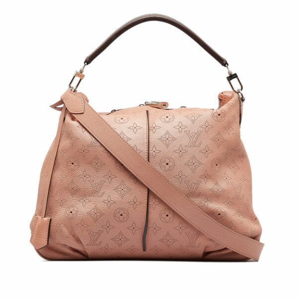 Pink LV Mahina Selene PM Satchel