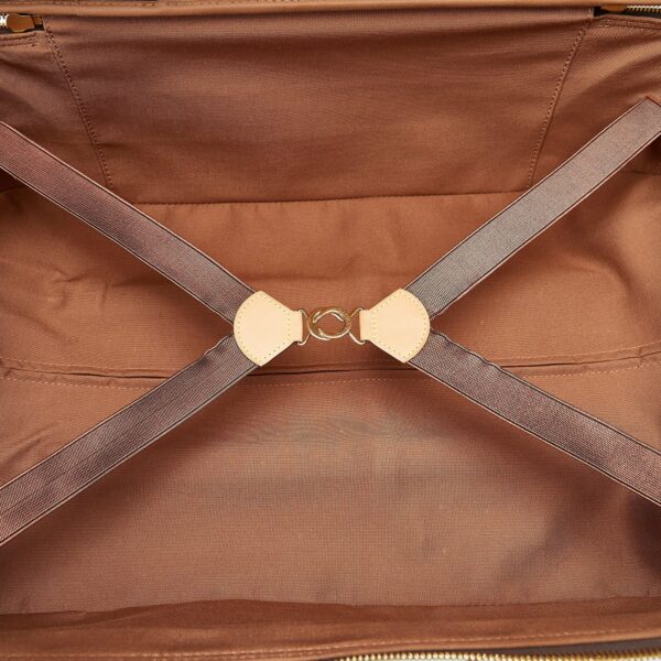 Brown LV Monogram Pegase 55 Travel Bag - Image 5