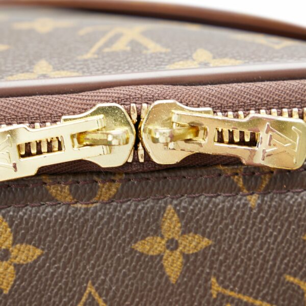 Brown LV Monogram Pegase 55 Travel Bag - Image 8