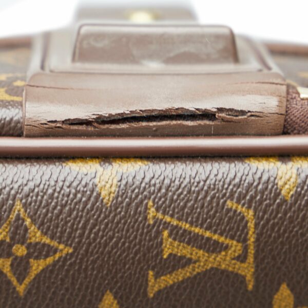 Brown LV Monogram Pegase 55 Travel Bag - Image 9