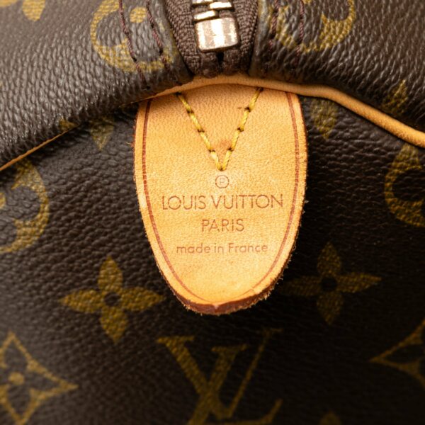 Brown LV Monogram Keepall 50 Travel Bag - Image 6