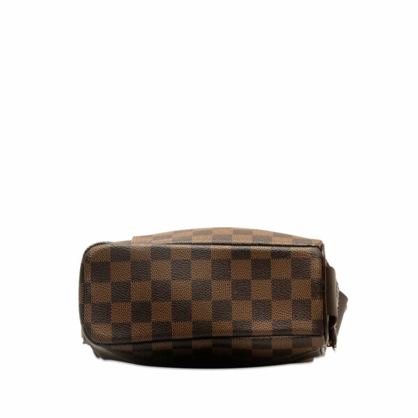 Brown LV Damier Ebene Olav PM Crossbody Bag - Image 4