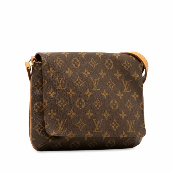 Brown LV Monogram Musette Tango Short Strap Shoulder Bag - Image 2