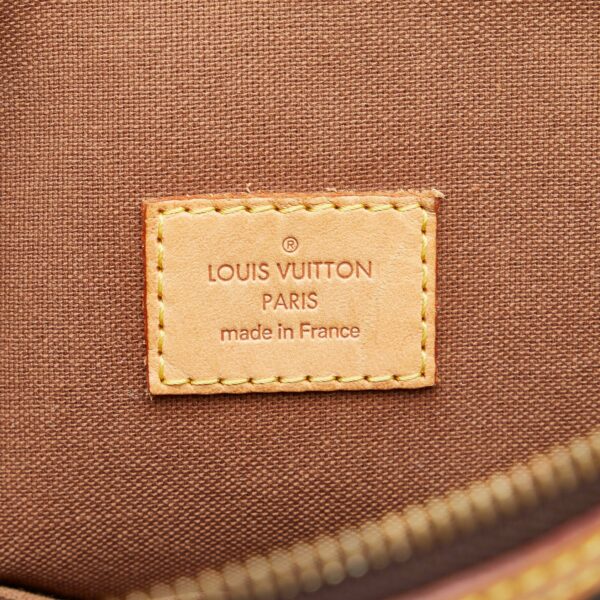 Brown LV Monogram Lockit Vertical Handbag - Image 6