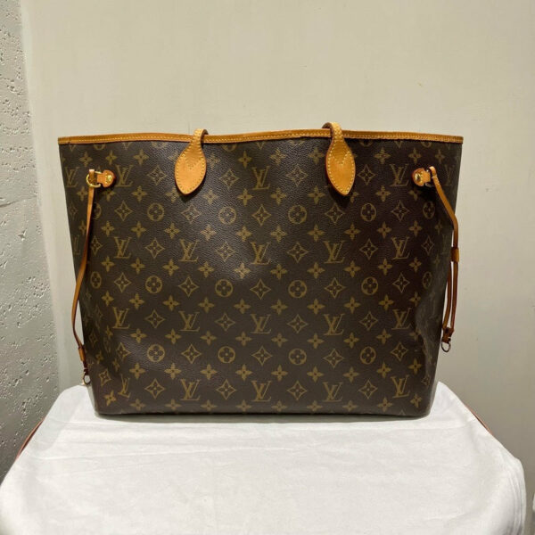 LV Monogram Neverfull GM Tote Bag,Brown