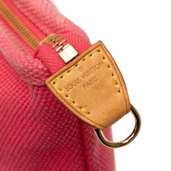 Pink LV Antigua Pochette PM Pouch - Image 10