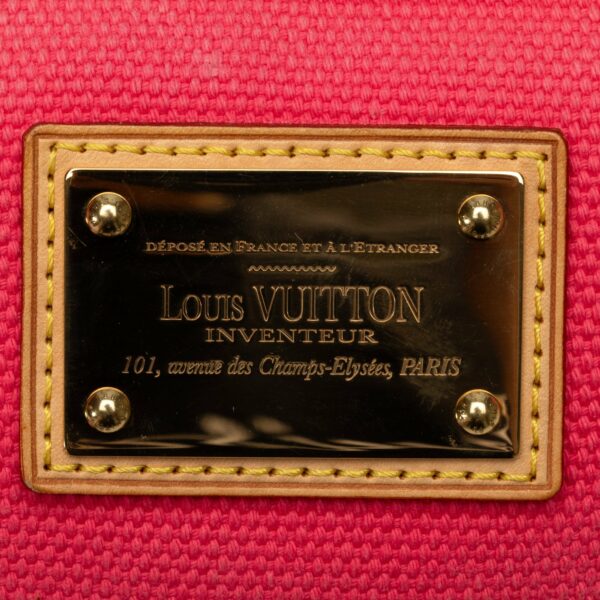 Pink LV Antigua Pochette PM Pouch - Image 6