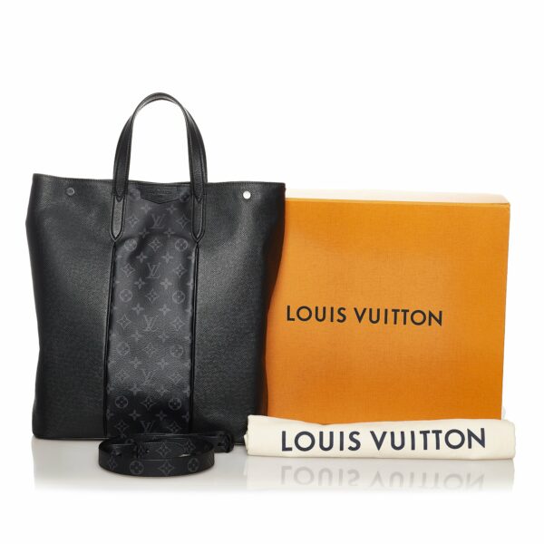 Black LV Taigarama Outdoor Tote - Image 9