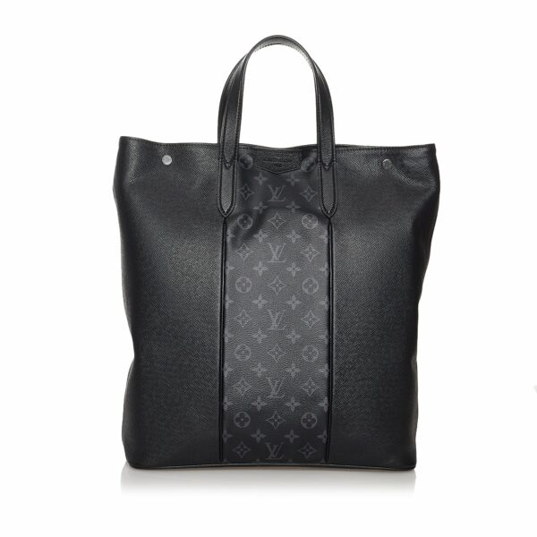 Black LV Taigarama Outdoor Tote - Image 10