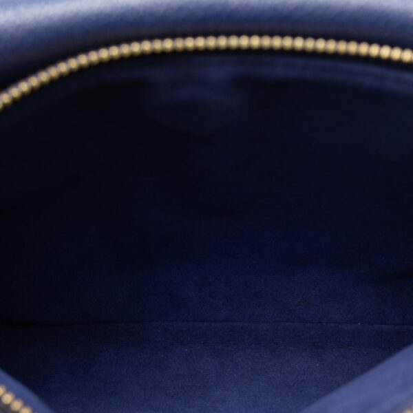 Blue LV Monogram Empreinte Twice Crossbody Bag - Image 6