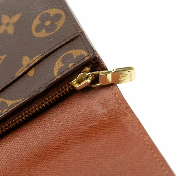 Brown LV Monogram Sarah Long Wallet - Image 10