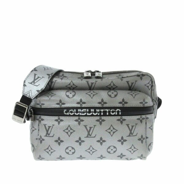 Silver LV Limited Edition Outdoor Reflect Crossbody Bag