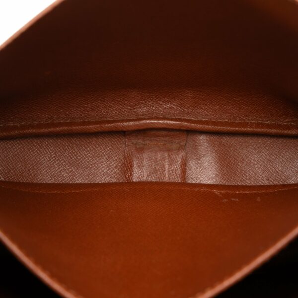 Brown LV Monogram Cartouchiere MM Crossbody Bag - Image 5