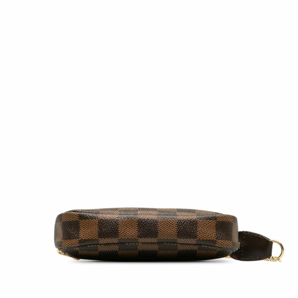 Brown LV Damier Ebene Trunks and Bags Mini Pochette Accessoires Shoulder Bag - Image 4