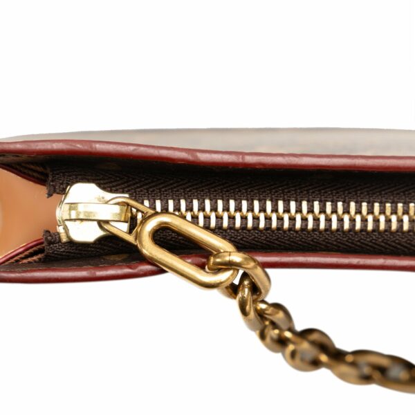 Brown LV Monogram Legacy Chain Clutch - Image 9