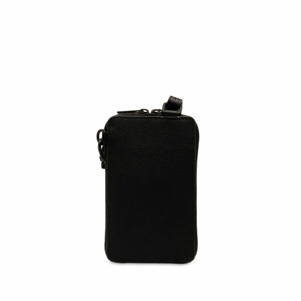 Black LV Aerogram Phone Pouch Crossbody Bag - Image 3