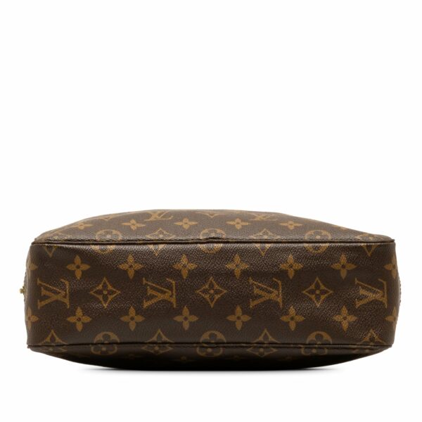 Brown LV Monogram Trousse Toilette 28 Clutch Bag - Image 4