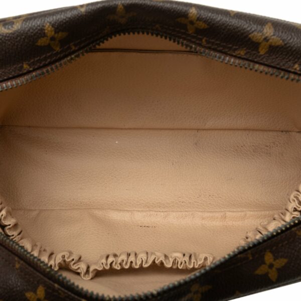 Brown LV Monogram Trousse Toilette 28 Clutch Bag - Image 5