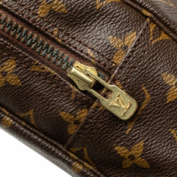 Brown LV Monogram Trousse Toilette 28 Clutch Bag - Image 8