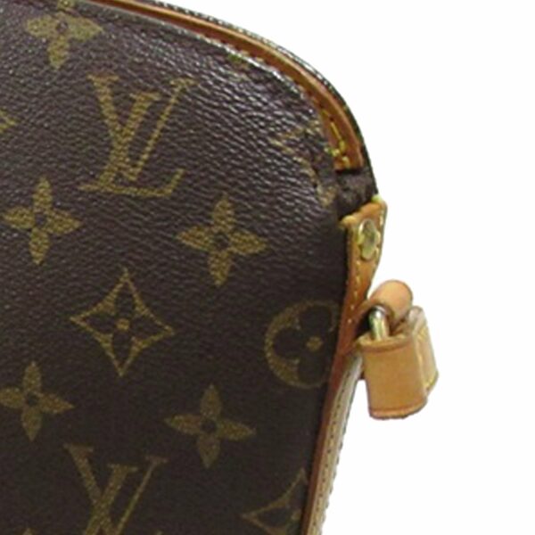 Brown LV Monogram Drouot Crossbody Bag - Image 10