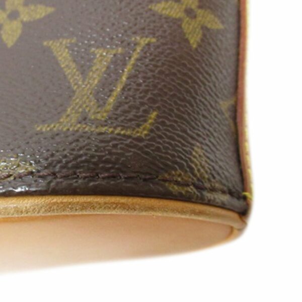 Brown LV Monogram Drouot Crossbody Bag - Image 15