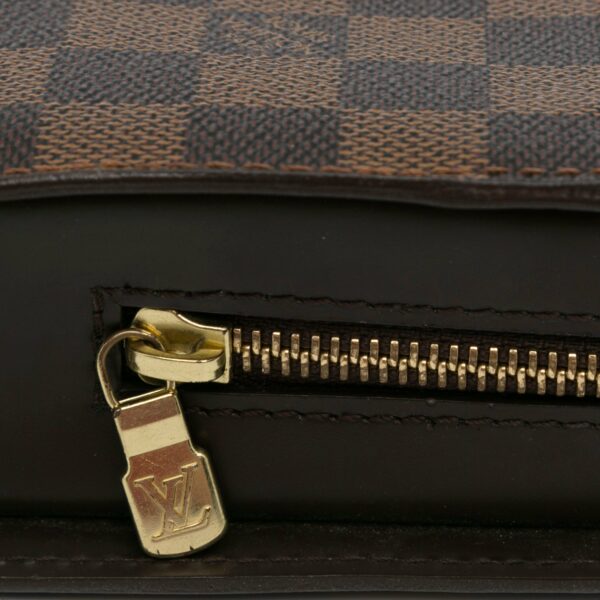 Brown LV Damier Ebene Saint Louis Pochette Clutch Bag - Image 9