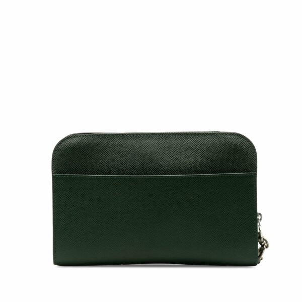 Green LV Taiga Baikal Clutch Bag - Image 3