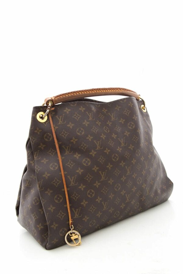 LV Brown Canvas Monogram Artsy Handbag - Image 2