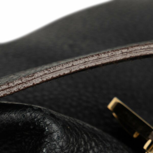 Black LV Monogram Mahina XS Crossbody Bag - Image 12