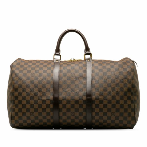 LV Keepall 50 Damier Ebene Canvas - Image 9