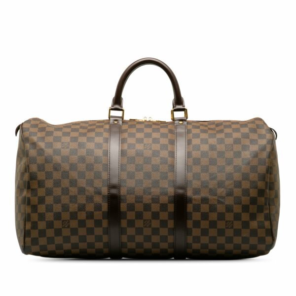 LV Keepall 50 Damier Ebene Canvas - Image 2