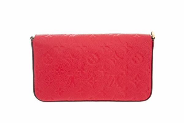 LV Red Empreinte Pochette Crossbody - Image 4