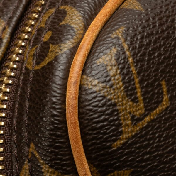 Brown LV Monogram Reporter PM Crossbody Bag - Image 13