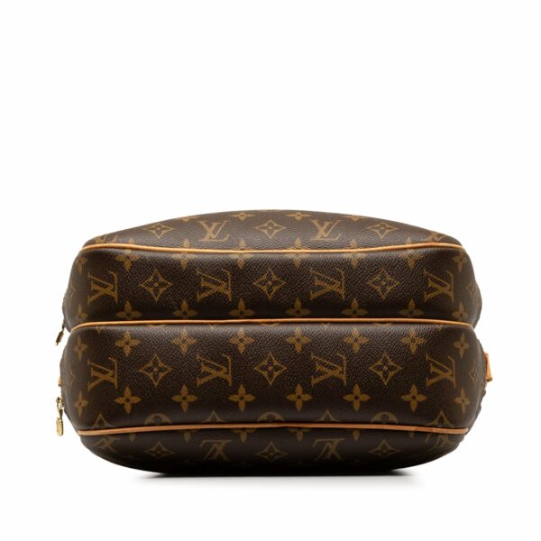 Brown LV Monogram Reporter PM Crossbody Bag - Image 4